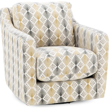 Hannigan Swivel Accent Chair