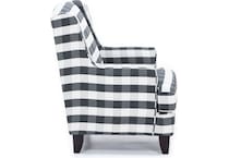 fusion furniture charcoal accent chair z  