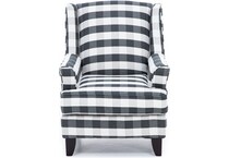 fusion furniture charcoal accent chair z  