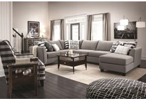 fusion furniture grey sta fab sectional pieces zpkg  