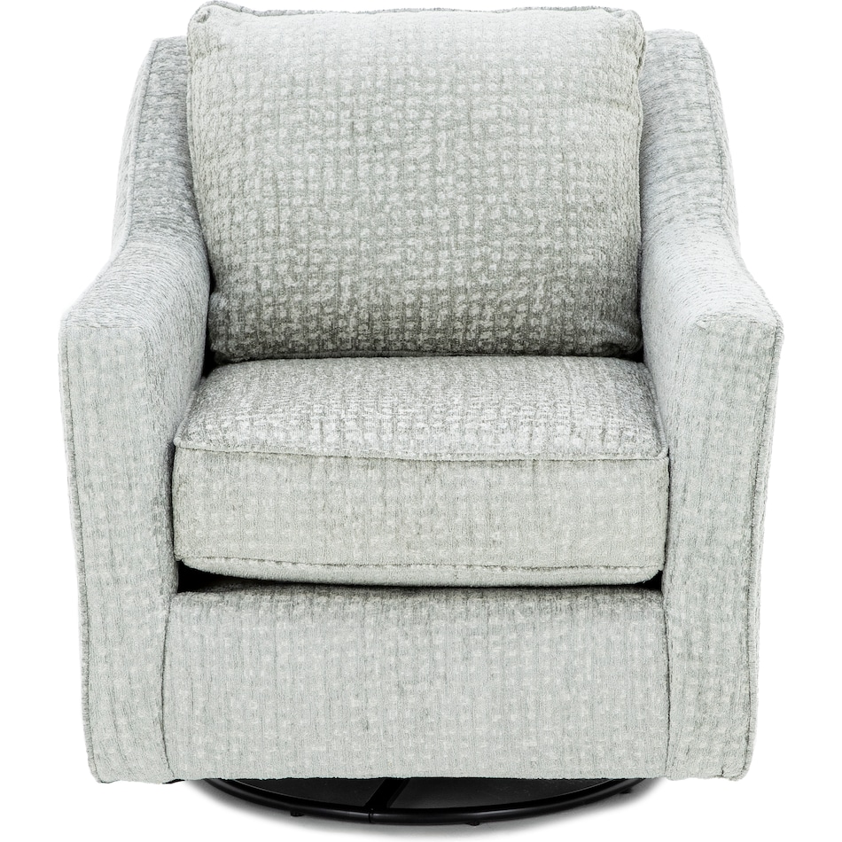 fusion furniture grey swivel chair z  