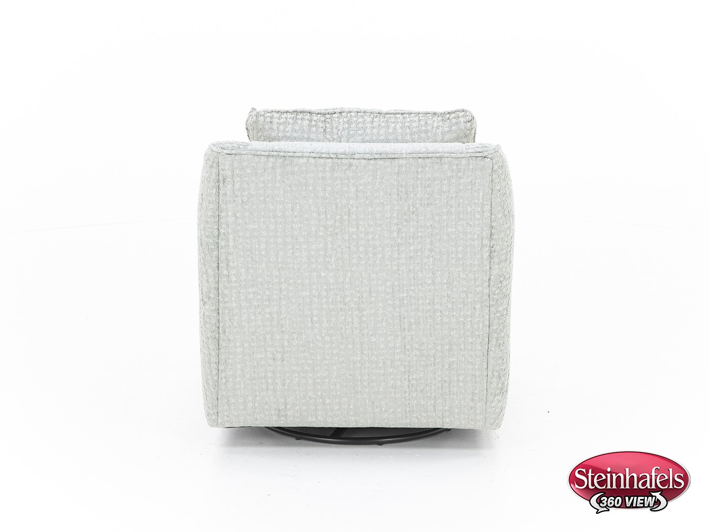 fusion furniture grey swivel chair  image z  