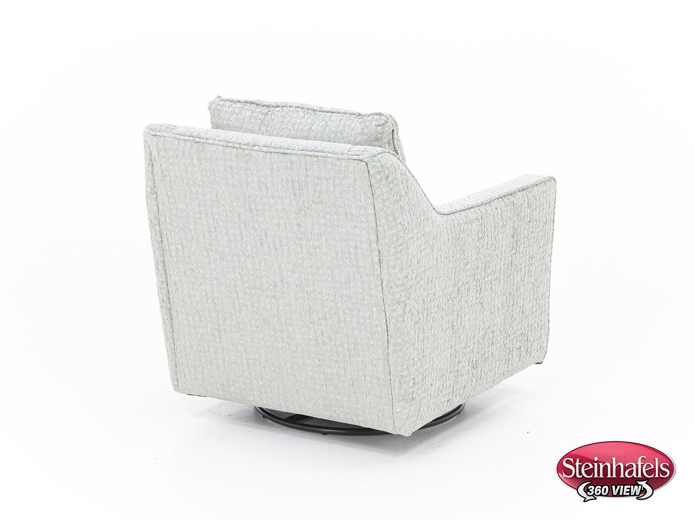 fusion furniture grey swivel chair  image z  