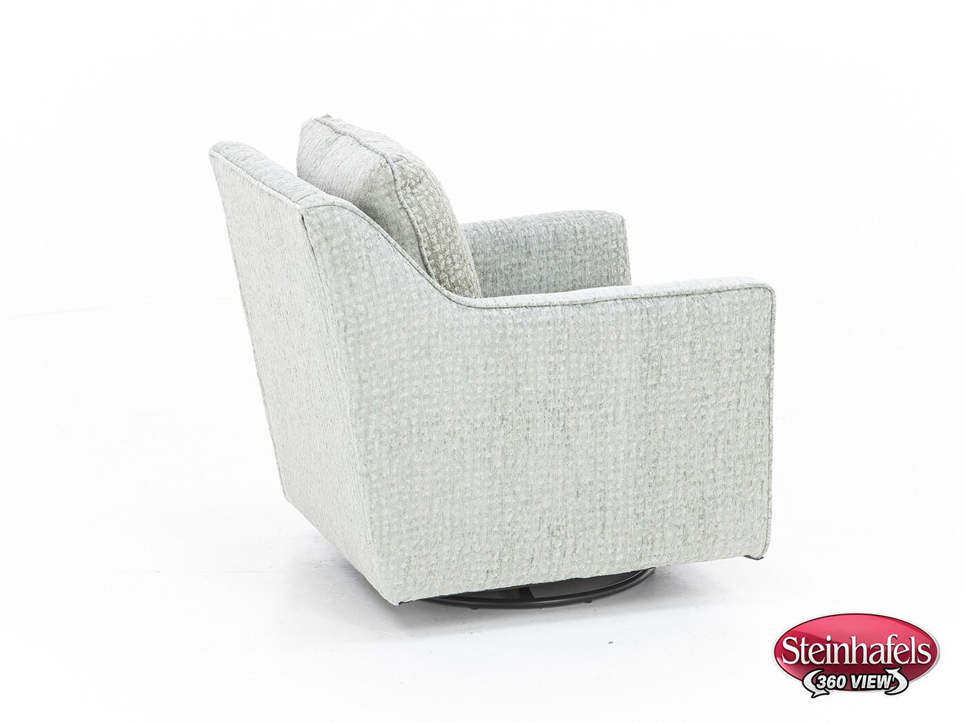 fusion furniture grey swivel chair  image z  