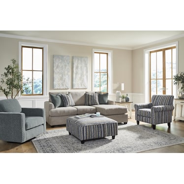 Griffin Reversible Chaise Sofa