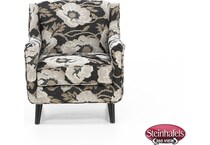 fusn black accent chair  image z  
