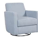 fusn blue swivel chair mto  