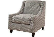 fusn brown accent chair mto  