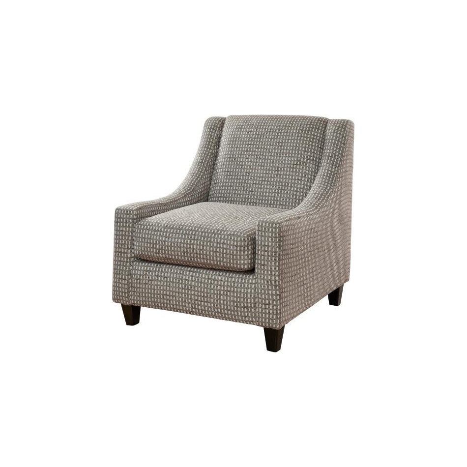 fusn brown accent chair mto  