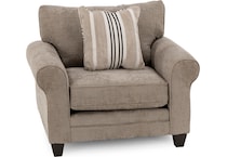 fusn brown chair   