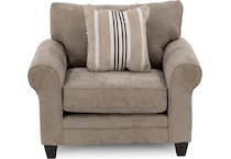 fusn brown chair   