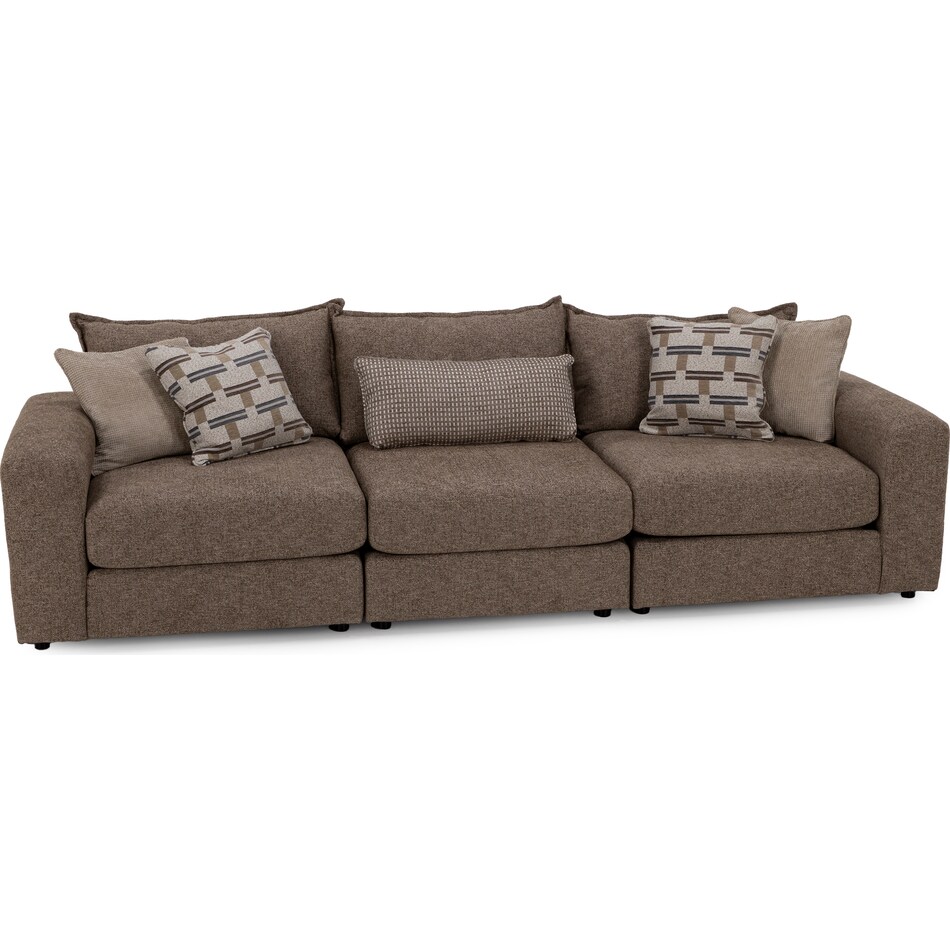 fusn brown sta fab sectional pieces pkg  