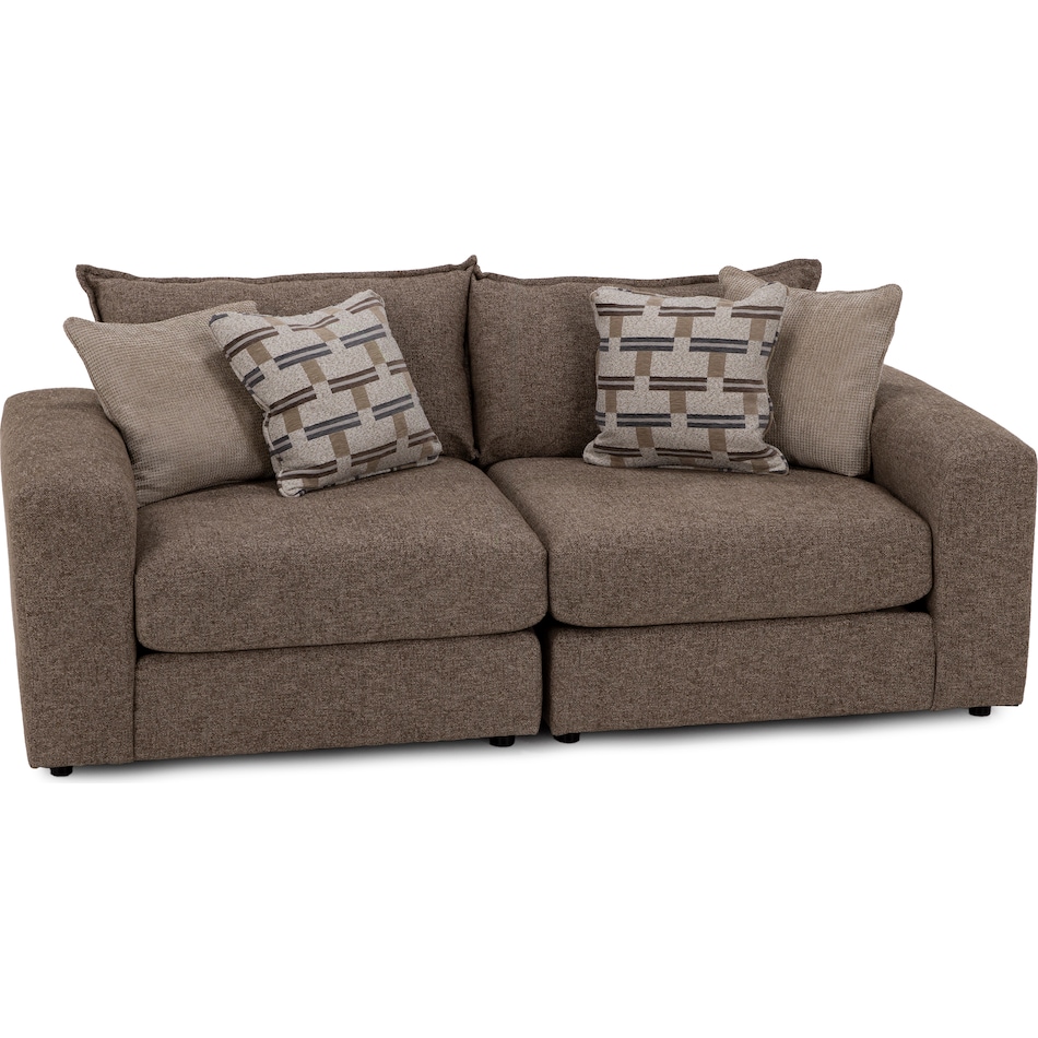 fusn brown sta fab sectional pieces pkg  
