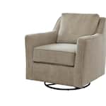 fusn brown swivel chair mto  