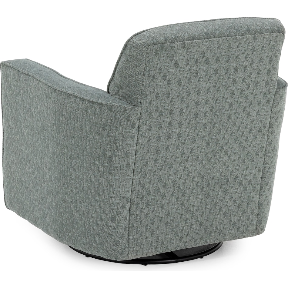 fusn collide seafoam swivel chair z  