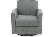 fusn collide seafoam swivel chair z  