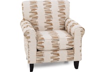 fusn cream accent chair z  