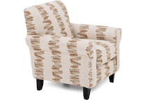 fusn cream accent chair z  