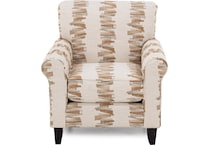 fusn cream accent chair z  