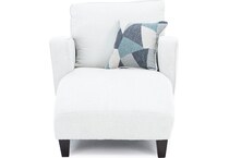 fusn cream chaise   stand alone z  