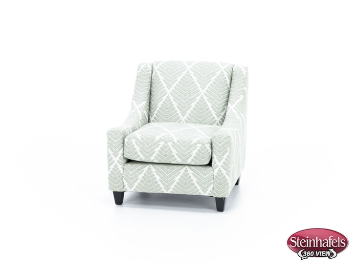 fusn green accent chair  image   
