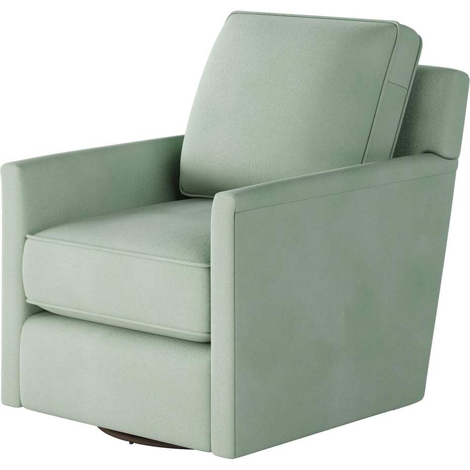 fusn green swivel chair   