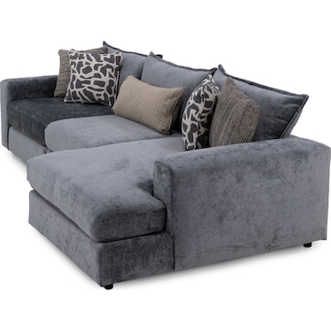 Elsa 3-Pc. Chaise Sofa