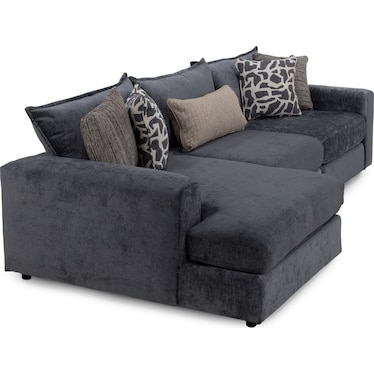 Elsa 3-Pc. Chaise Sofa