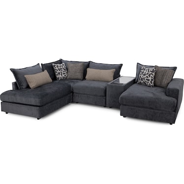 Elsa 5-Pc. Chaise Modular