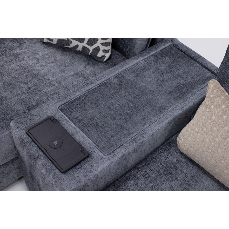 fusn grey sta fab sectional pieces zpkg  