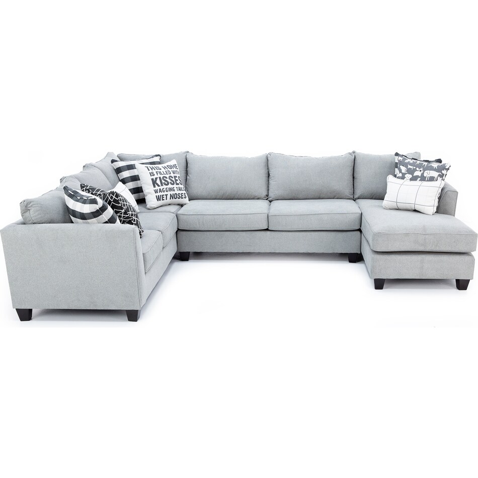 fusn grey sta fab sectional pieces zpkg  