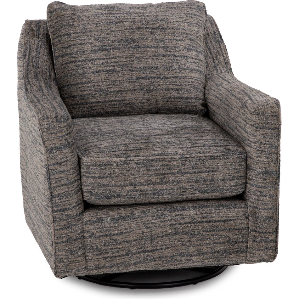 fusn grey swivel chair z  