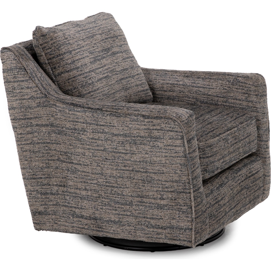fusn grey swivel chair z  