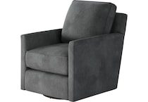 fusn grey swivel chair   