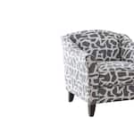 fusn lilypad charcoal accent chair mto  