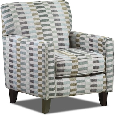Elsa Accent Chair in Mystic
