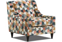 fusn ranchester retro accent chair mto  