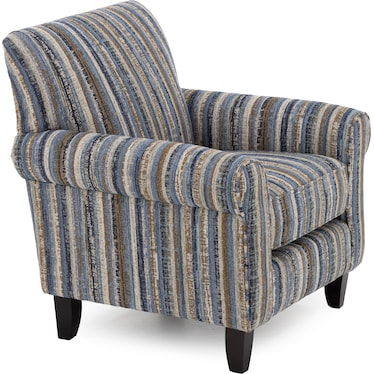Griffin Roll Arm Accent Chair
