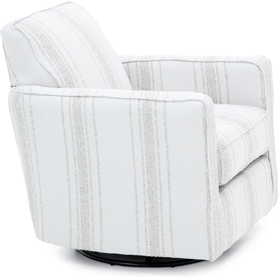 fusn white swivel chair z  