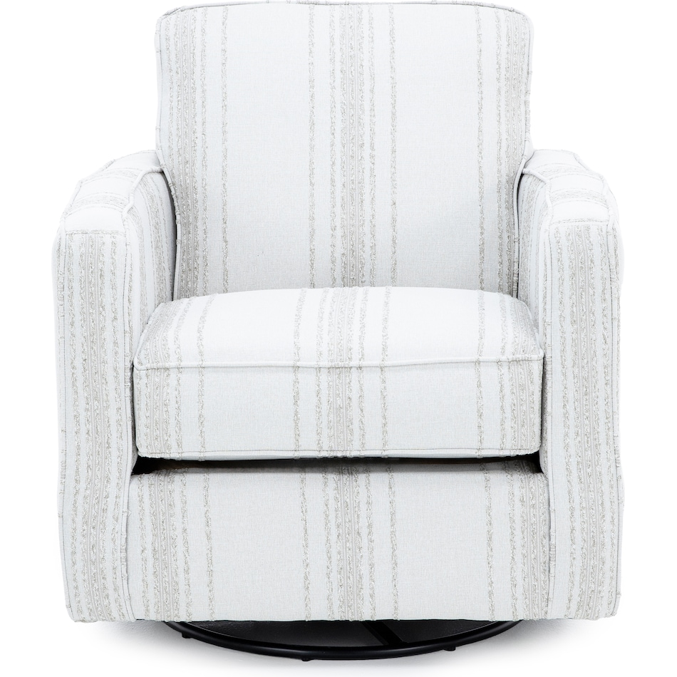 fusn white swivel chair z  