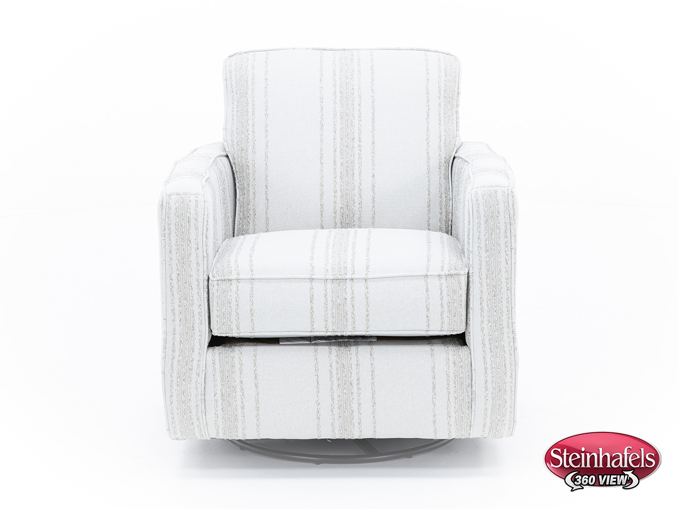 fusn white swivel chair  image z  