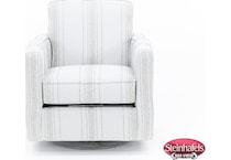 fusn white swivel chair  image z  