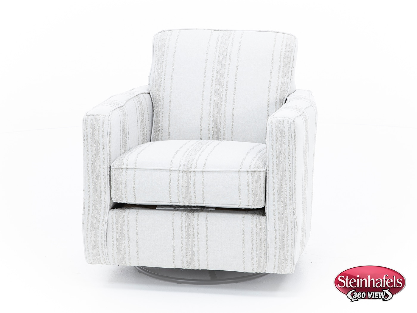 fusn white swivel chair  image z  