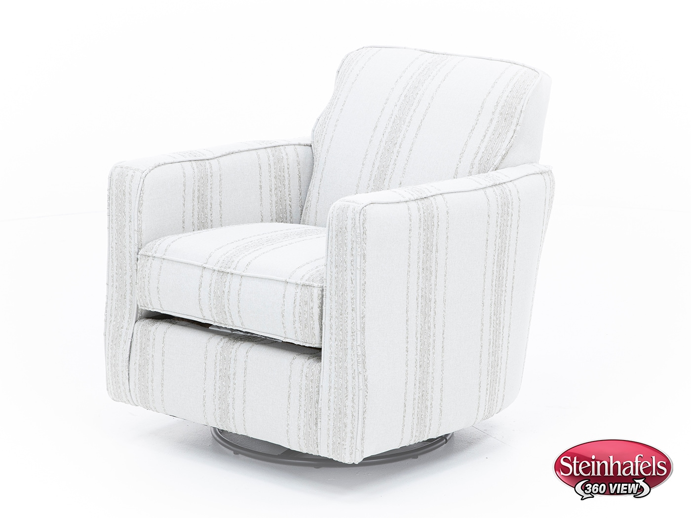 fusn white swivel chair  image z  