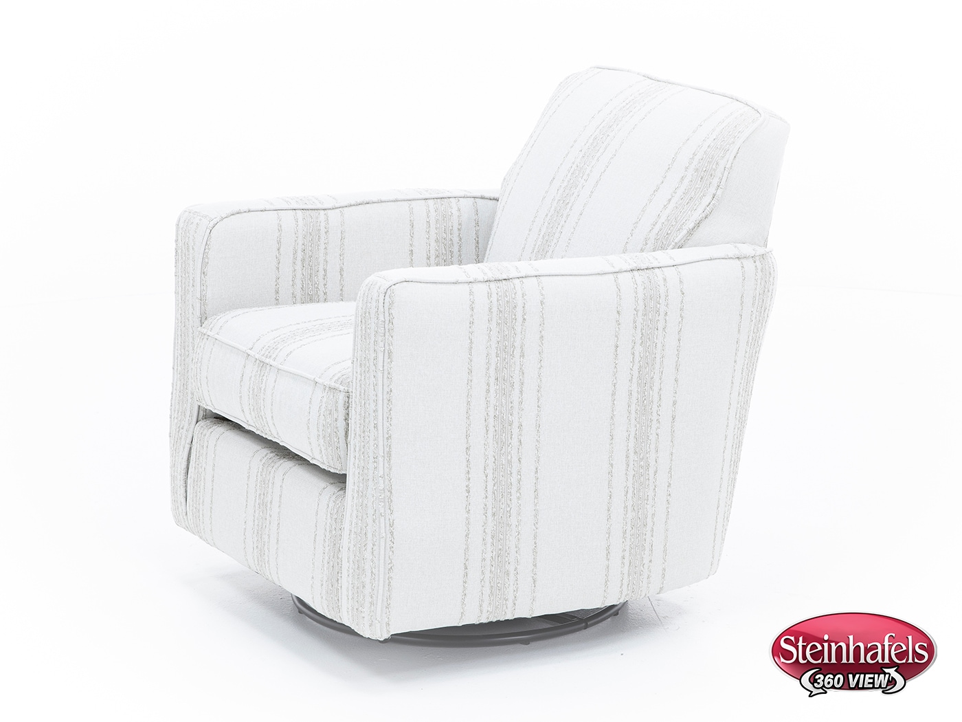 fusn white swivel chair  image z  