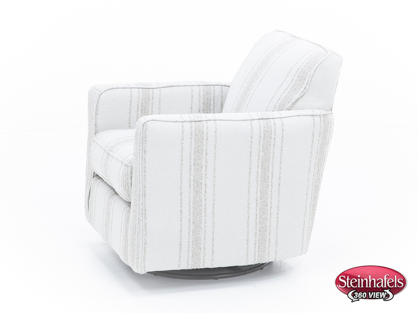 fusn white swivel chair  image z  