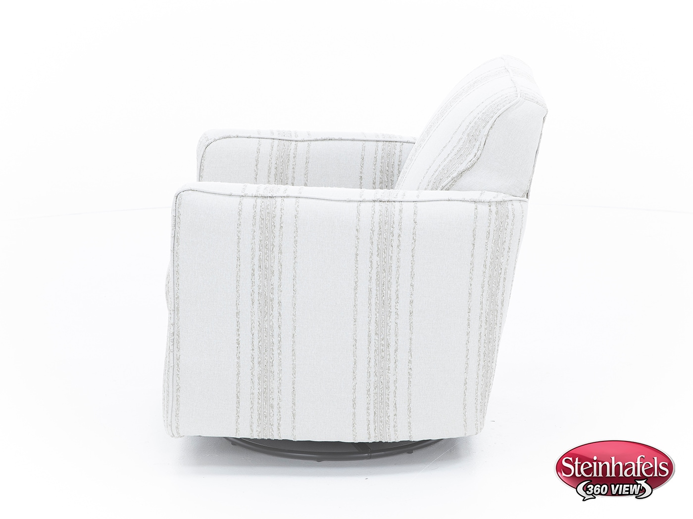 fusn white swivel chair  image z  