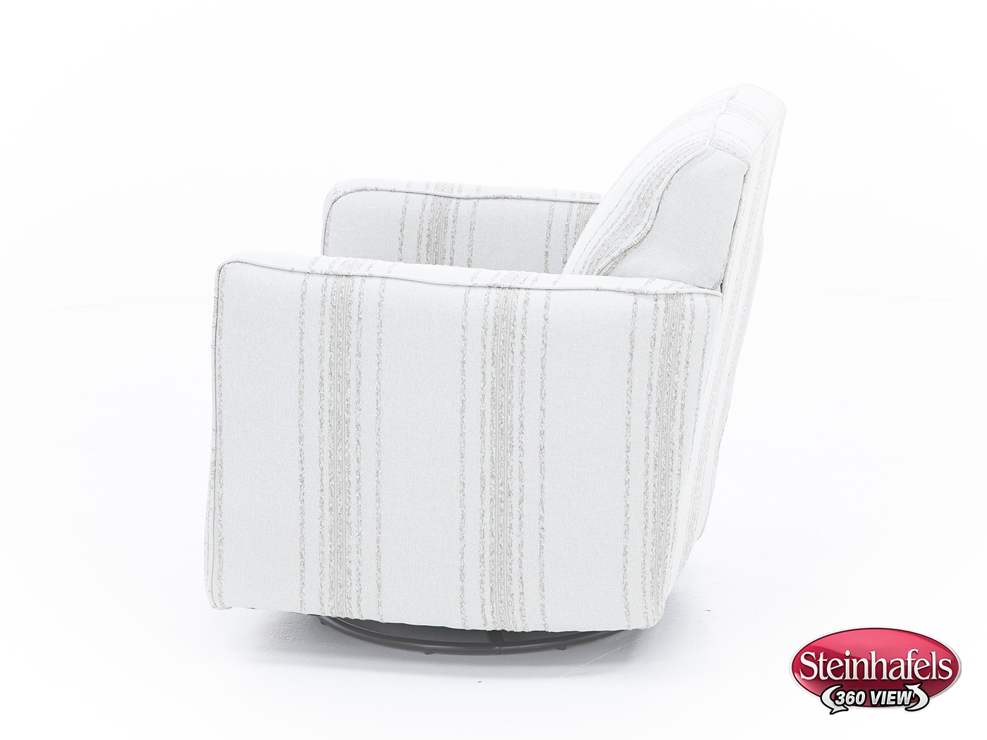 fusn white swivel chair  image z  