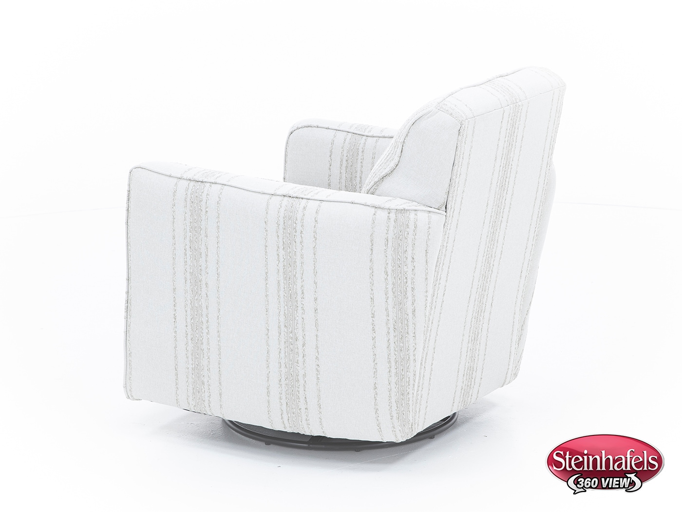 fusn white swivel chair  image z  