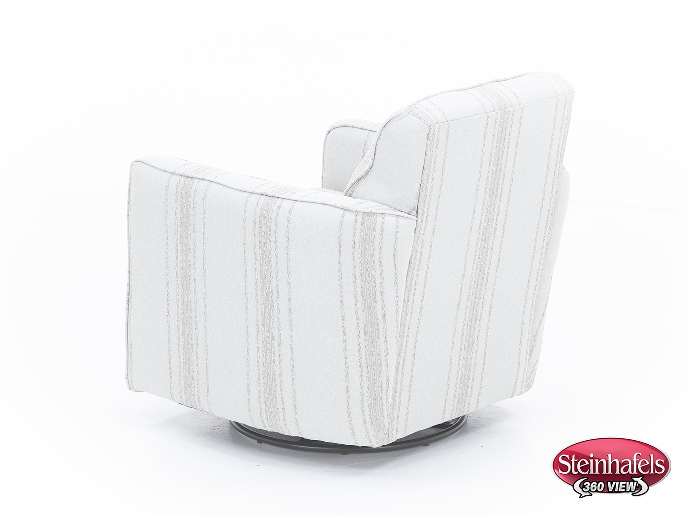 fusn white swivel chair  image z  